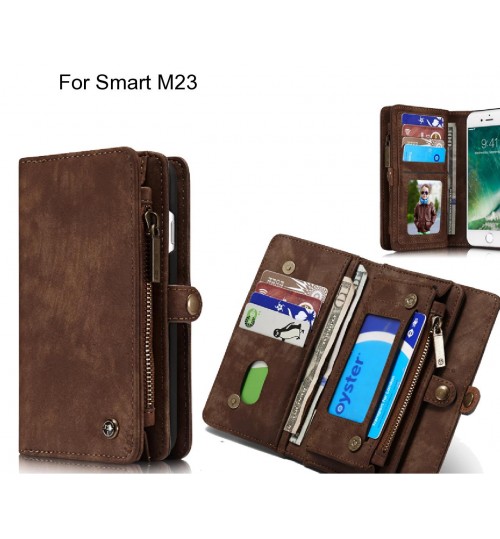 Smart M23 Case Retro leather case multi cards