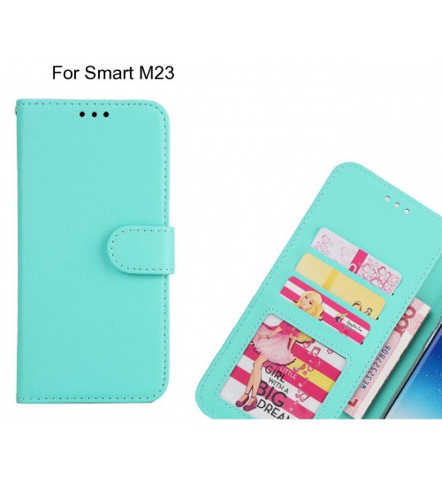 Smart M23  case magnetic flip leather wallet case