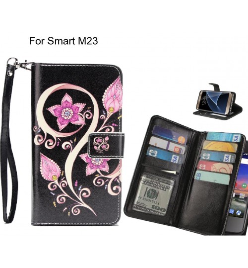 Smart M23 case Multifunction wallet leather case