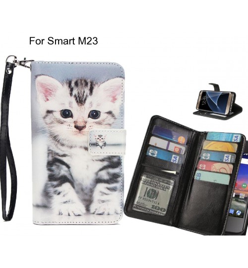 Smart M23 case Multifunction wallet leather case