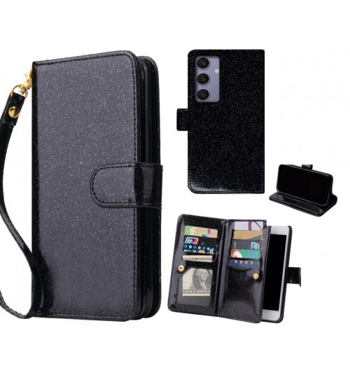 Samsung Galaxy S24 Plus Case Glaring Multifunction Wallet Leather Case