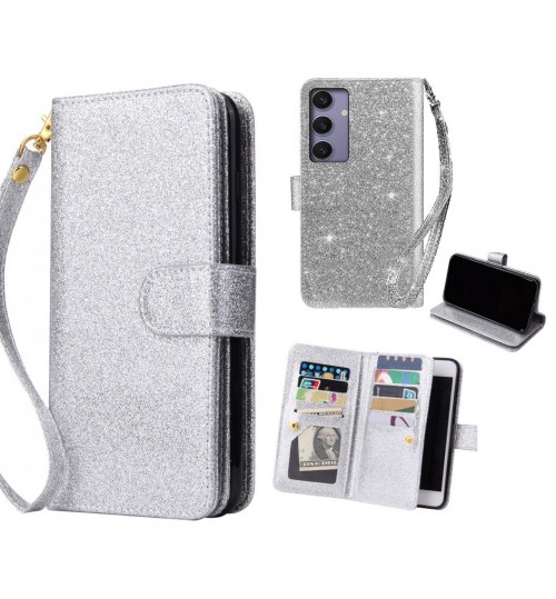 Samsung Galaxy S24 Plus Case Glaring Multifunction Wallet Leather Case