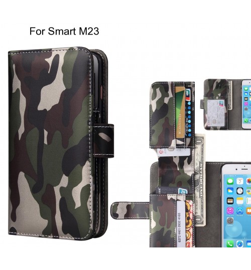 Smart M23 Case Wallet Leather Flip Case 7 Card Slots