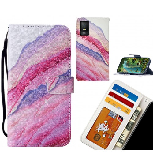 Smart M23 case leather wallet case printed ID