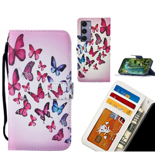 Samsung Galaxy S24 Plus case leather wallet case printed ID