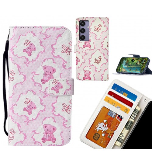 Samsung Galaxy S24 Plus case leather wallet case printed ID