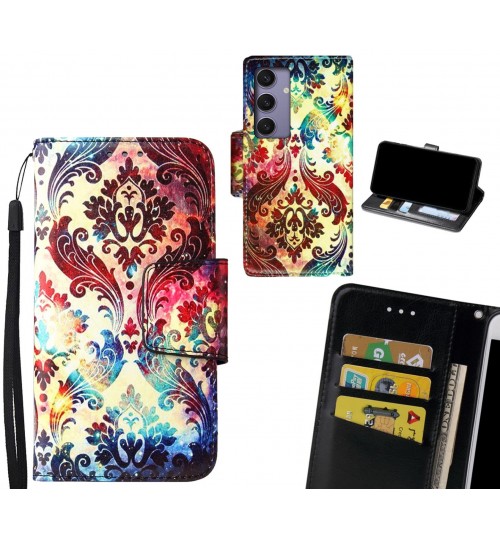 Samsung Galaxy S24 Plus Case wallet fine leather case printed