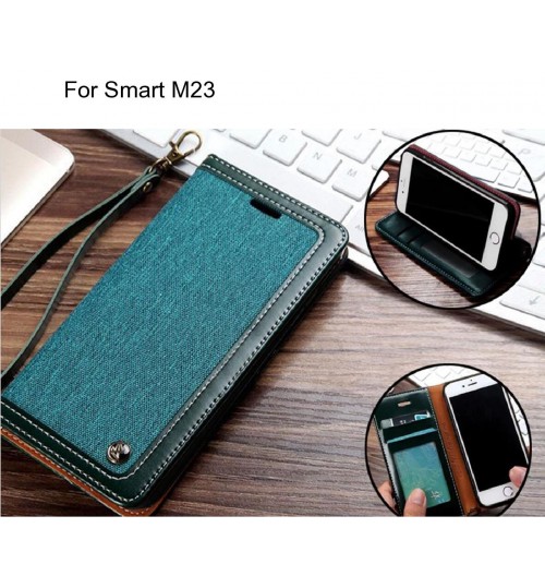 Smart M23 Case Wallet Denim Leather Case