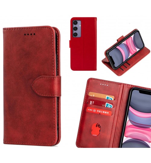 Samsung Galaxy S24 Plus Case Premium Leather ID Wallet Case