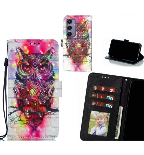 Samsung Galaxy S24 Plus Case Leather Wallet Case 3D Pattern Printed