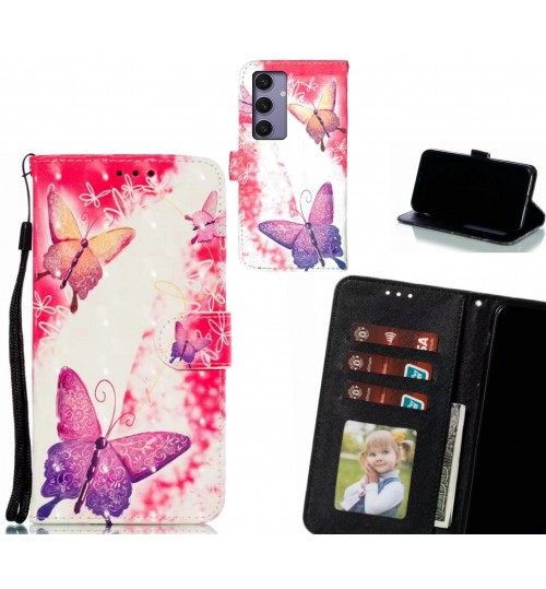 Samsung Galaxy S24 Plus Case Leather Wallet Case 3D Pattern Printed