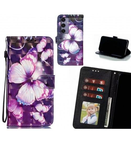 Samsung Galaxy S24 Plus Case Leather Wallet Case 3D Pattern Printed