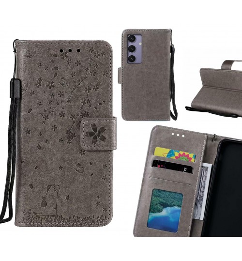 Samsung Galaxy S24 Plus Case Embossed Wallet Leather Case