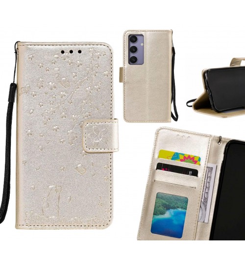 Samsung Galaxy S24 Plus Case Embossed Wallet Leather Case