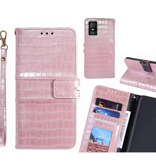 Smart M23 case croco wallet Leather case