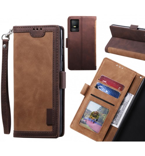 Smart M23 Case Wallet Denim Leather Case Cover