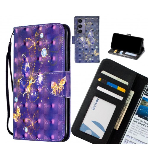 Samsung Galaxy S24 Plus Case Leather Wallet Case 3D Pattern Printed