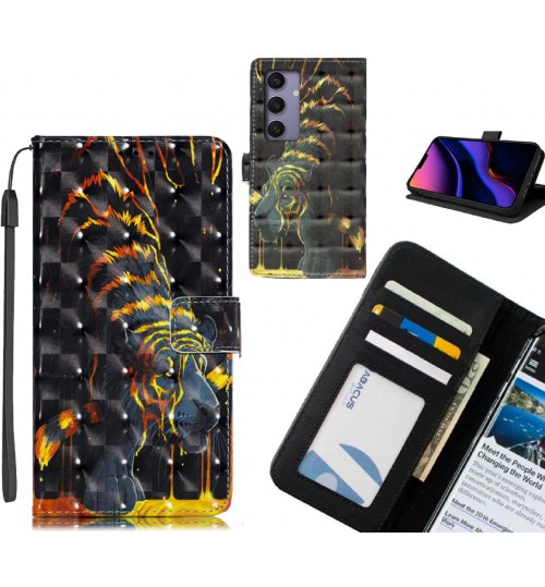 Samsung Galaxy S24 Plus Case Leather Wallet Case 3D Pattern Printed