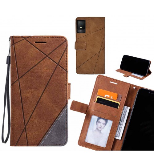 Smart M23 Case Wallet Premium Denim Leather Cover