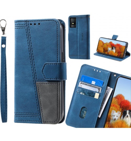 Smart M23 Case Wallet Premium Denim Leather Cover