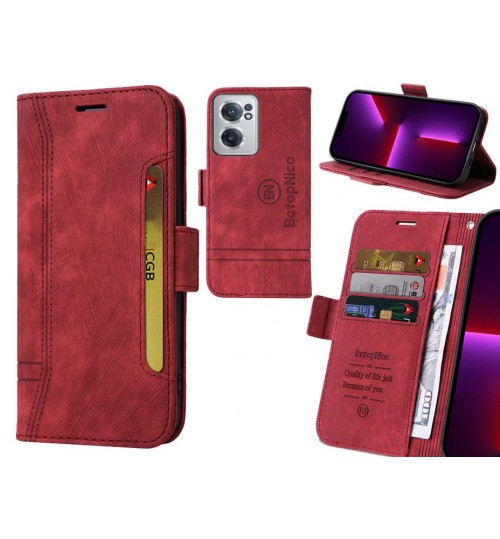 OnePlus Nord CE 2 5G Case Alcantara 4 Cards Wallet Case