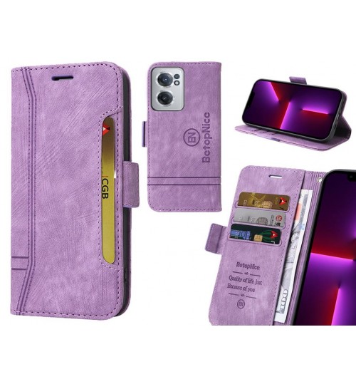 OnePlus Nord CE 2 5G Case Alcantara 4 Cards Wallet Case