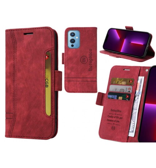 OnePlus 9 Case Alcantara 4 Cards Wallet Case