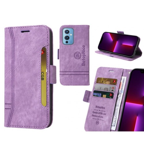 OnePlus 9 Case Alcantara 4 Cards Wallet Case