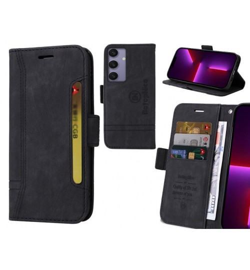 Samsung Galaxy S24 Plus Case Alcantara 4 Cards Wallet Case