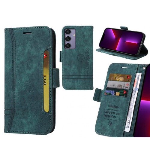 Samsung Galaxy S24 Plus Case Alcantara 4 Cards Wallet Case