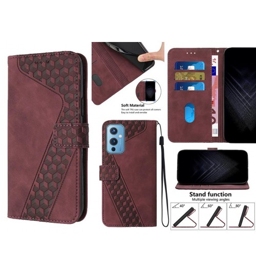 OnePlus 9 Case Wallet Premium PU Leather Cover