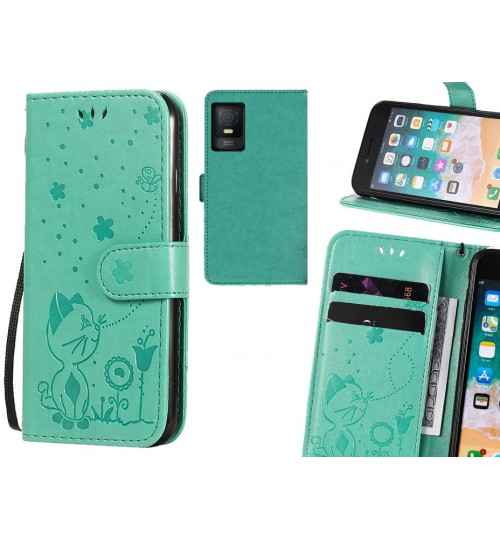 Smart M23 Case Embossed Wallet Leather Case