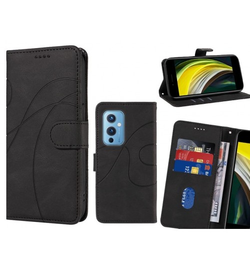 OnePlus 9 Case Wallet Fine PU Leather Cover