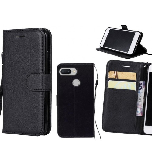 Xiaomi Redmi 6 Case Fine Leather Wallet Case