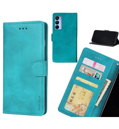 Samsung Galaxy A15 case executive leather wallet case