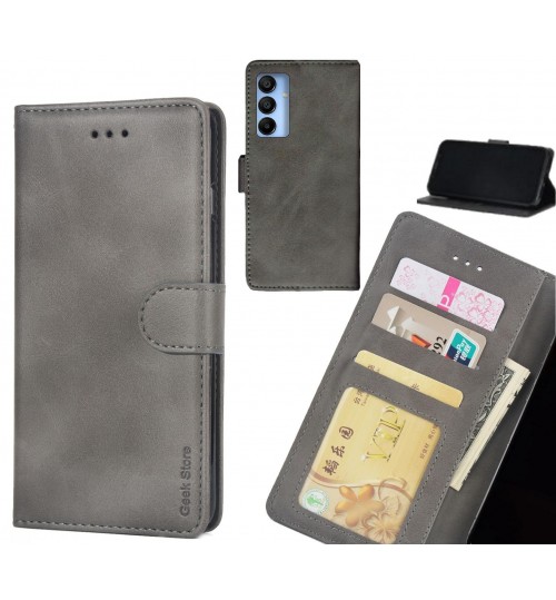 Samsung Galaxy A15 case executive leather wallet case