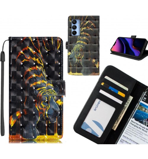 Samsung Galaxy A15 Case Leather Wallet Case 3D Pattern Printed