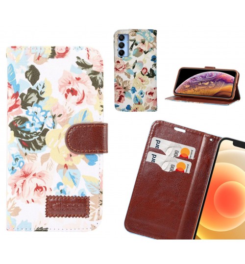 Samsung Galaxy A35 5G Case Floral Prints Wallet Case