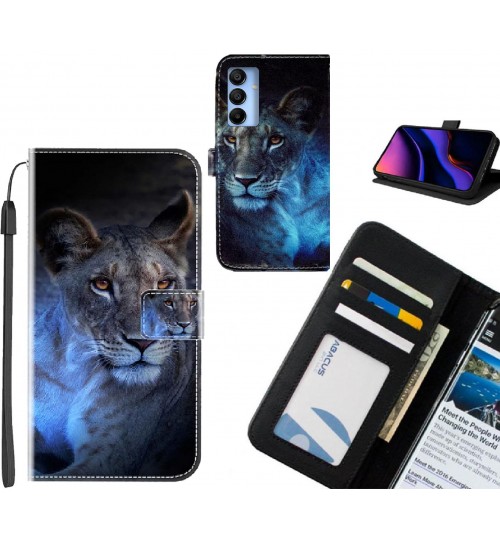 Samsung Galaxy A35 5G case leather wallet case printed ID