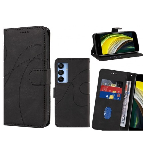 Samsung Galaxy A35 5G Case Wallet Fine PU Leather Cover