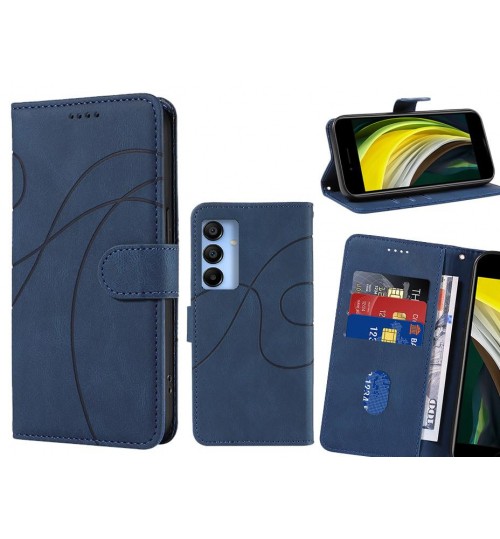 Samsung Galaxy A35 5G Case Wallet Fine PU Leather Cover