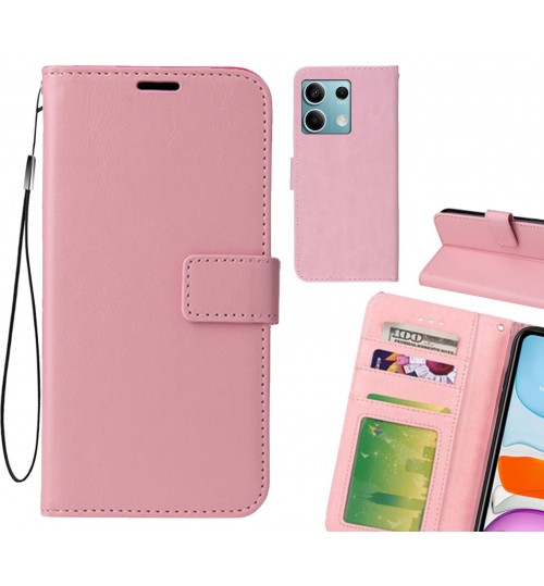 Xiaomi Redmi Note 13 case Fine leather wallet case