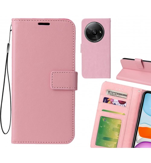 Xiaomi Redmi A3 case Fine leather wallet case