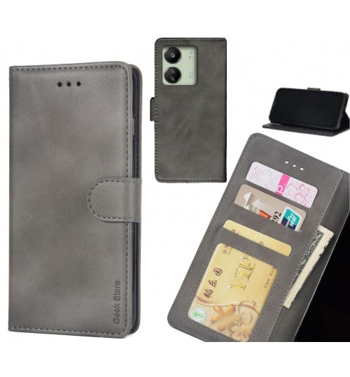 Xiaomi Redmi 13C case executive leather wallet case