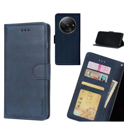 Xiaomi Redmi A3 case executive leather wallet case