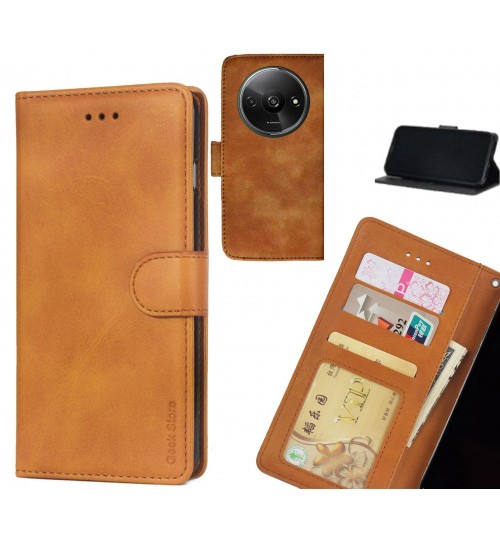 Xiaomi Redmi A3 case executive leather wallet case