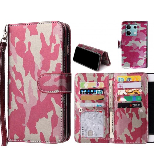 Xiaomi Redmi Note 13 Case Camouflage Wallet Leather Case