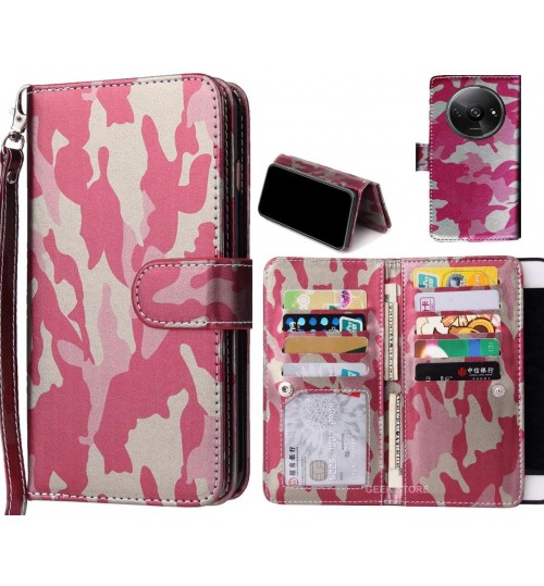 Xiaomi Redmi A3 Case Camouflage Wallet Leather Case