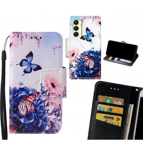 Samsung Galaxy A25 Case wallet fine leather case printed