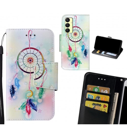 Samsung Galaxy A25 Case wallet fine leather case printed